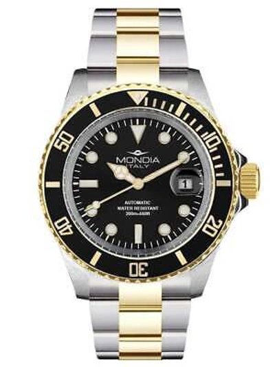 Pre-owned Mondia Mint, In Box  Madison Automatic Mens Watch Mi-786-sobk-bk-oy