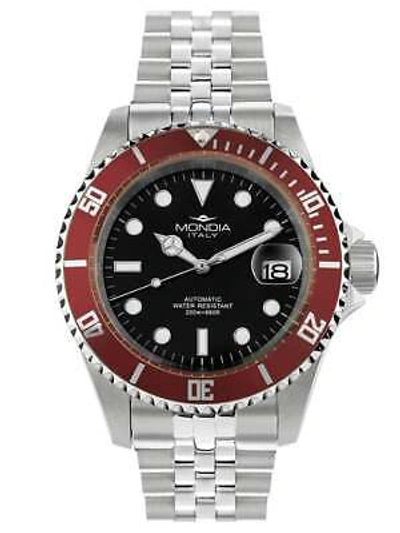 Pre-owned Mondia Mint, In Box  Madison Automatic Mens Watch Mi-786-ssrd-bk-gb