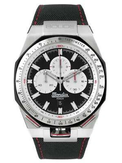 Pre-owned Mondia Mint, In Box  Bolide Scuderia Mens Watch Mi-787-ss-1bksl-ct