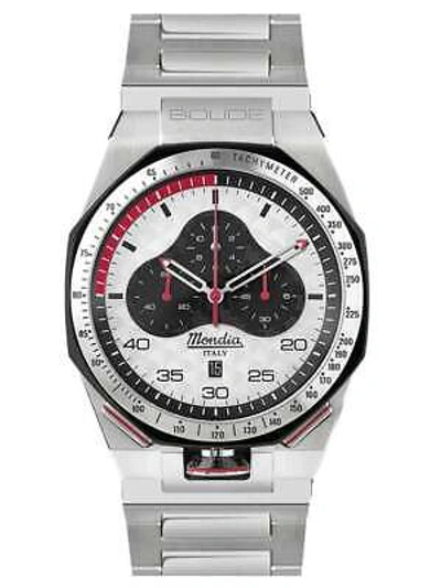 Pre-owned Mondia Mint, In Box  Bolide Scuderia Mens Watch Mi-787-ss-4slbk-cm