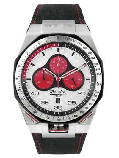 Pre-owned Mondia Mint, In Box  Bolide Scuderia Mens Watch Mi-787-ss-3slrd-ct