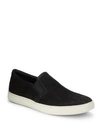 VINCE Suede Slip-On Sneakers,0400092046373