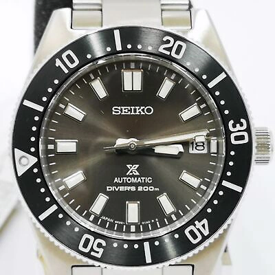 Pre-owned Seiko Prospex Sbdc101/ Spb143j1 Black Scuba Diver's Men's Watch In Box