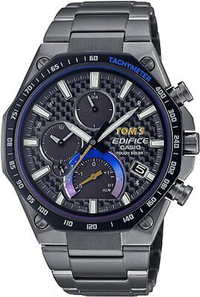 Pre-owned Casio Edifice Tom's Eqb-1100tms-1ajr Men's Watch Bluetooth