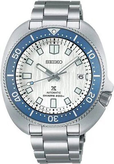Pre-owned Seiko Prospex Sbdc169 Save The Ocean Mechanical Automatic Men's Watch In Box