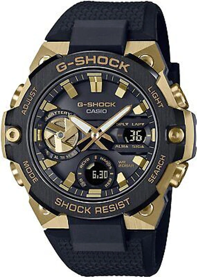 Pre-owned Casio G-shock G-steel Gst-b400gb-1a9jf Solar Men's Watch Bluetooth In Box