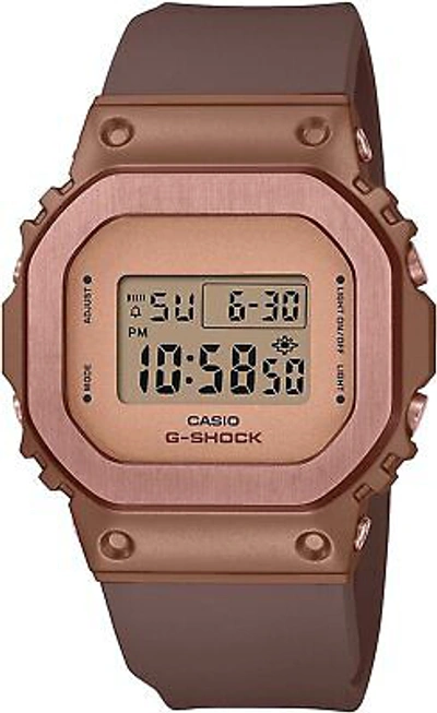 Pre-owned Casio G-shock Gm-s5600br-5jf Unisex Model Wristwatch In Box