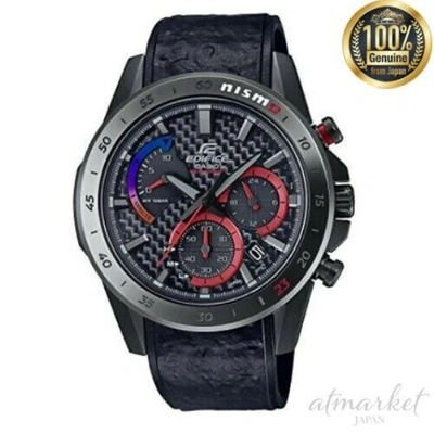 Pre-owned Casio Watch Edifice Solar Nismo Limited Edition Eqs-930nis-1ajr Men's Black..jp