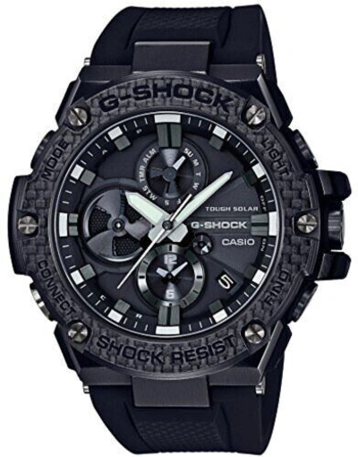 Pre-owned Casio 2017  G-shock Watch G-steel Carbon Edition Ble Gst-b100x-1ajf Japan..jp