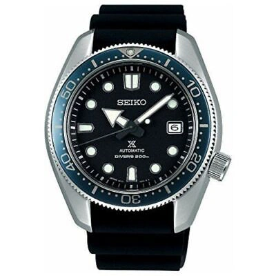 Pre-owned Seiko 2018  Watch Prospex Mechanical Divers Black Dial Board Sbdc063 Men's