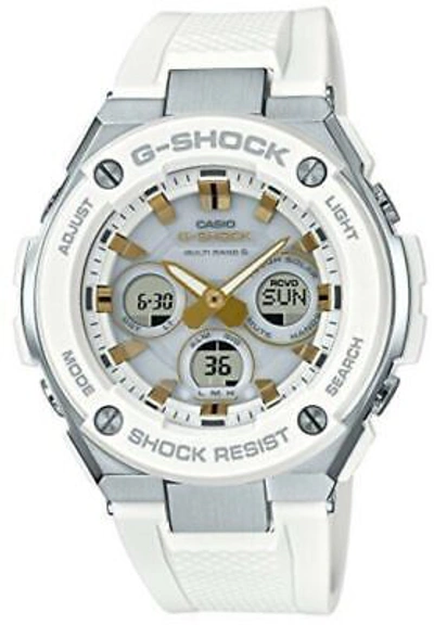 Pre-owned Casio 2017  Watch G-shock G-shock Steel Radio Solar Gst-w300-7ajf Men's