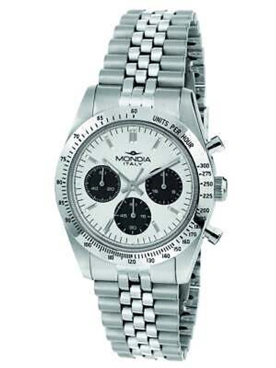 Pre-owned Mondia Mint, In Box  Madison Mens Watch Mi-811-ss-01sl-gb