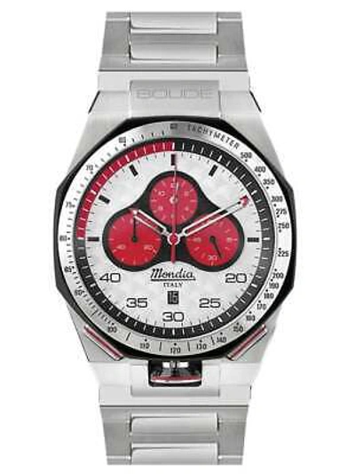 Pre-owned Mondia Mint, In Box  Bolide Scuderia Mens Watch Mi-787-ss-3slrd-cm