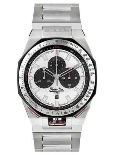 Pre-owned Mondia Mint, In Box  Bolide Scuderia Mens Watch Mi-787-ss-2slbk-cm