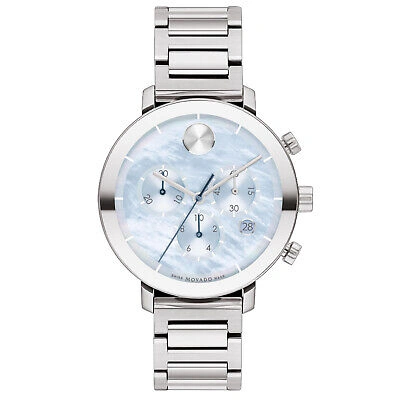 Pre-owned Movado Women's Bold Blue Dial Watch - 3600787