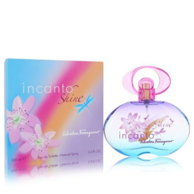 Salvatore Ferragamo Ferragamo Ladies Incanto Shine Edt Spray 3.4 oz Fragrances 8052464891603 In Pink