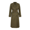 Nili Lotan Belted Trench-coat In Olive Green