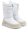 Canada Goose Cypress Fold-down Puffer Boots In White/snowcap