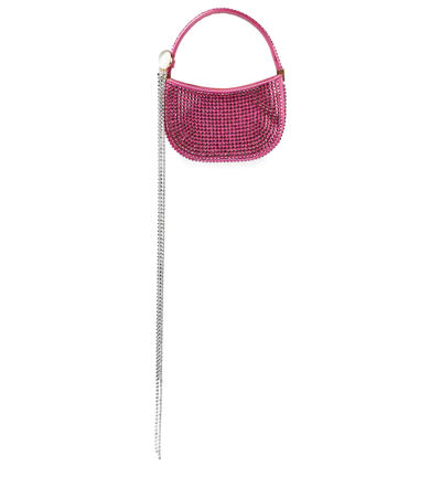 Magda Butrym Vesna Micro Embellished Shoulder Bag In Fuchsia