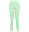 Alo Yoga Airlift High Waist Midi Leggings In Ultramint