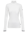 Goldbergh Mira Ribbed-knit Turtleneck Sweater In White