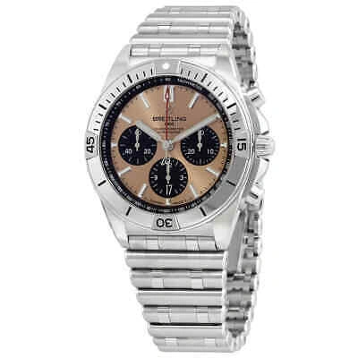 Pre-owned Breitling Chronomat B01 42 Chronograph Automatic Men's Watch Ab0134101k1a1