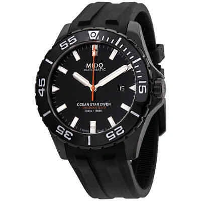 Pre-owned Mido Ocean Star Diver Automatic Black Dial Men's Watch M0266083705100