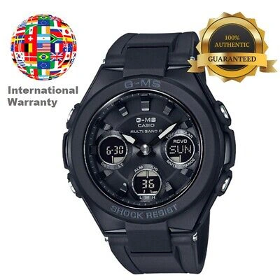 Pre-owned B075wsffvb International Warranty Msg-w100g-1ajf Baby-g Radio Solar Men's Watch