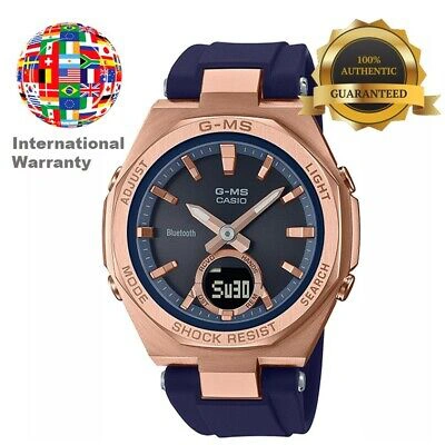 Pre-owned Casio International Warranty Msg-b100g-2ajf Baby-g Men's Warranty