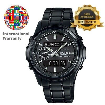 Pre-owned Casio International Warranty Lcw-m300db-1ajf Lineage Solar Radio Men's Watch