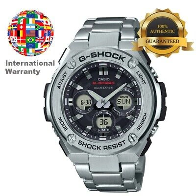 Pre-owned Casio International Warranty Gst-w310d-1ajf G-shock G-steel Radio Solar Men's Watch