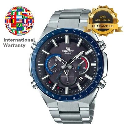 Pre-owned Casio International Warranty Eqw-t660db-1bjf Edifice Radio Solar Men's Watch