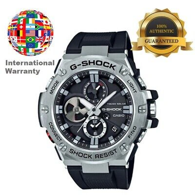 Pre-owned Casio International Warranty Gst-b100-1ajf G-shock G-steel Men's Watch