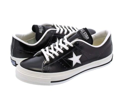 Pre-owned Converse One Star J White Black Made In Japan Shoes Sneakers With Tracking In White/black