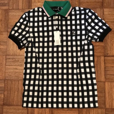 Pre-owned Fred Perry X Raf Simons Button Up In Multicolor