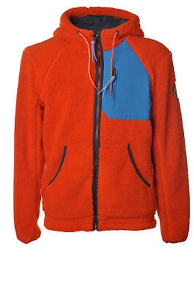 Pre-owned Napapijri - Topwear-sweatshirts - Man - Orange - 6507319i191507 In See The Description Below