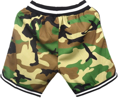 Pre-owned Camo 15 Pcs Mesh Basketball Shorts  Sublimation Printing Free Shipping In Multicolor