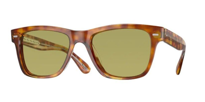 Pre-owned Oliver Peoples 0ov5393su Oliver Sun 14084c Vintage Brown/green 51mm Sunglasses In Green Photo