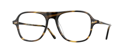 Pre-owned Oliver Peoples 0ov 5439u Nilos 1003 Cocobolo Square Unisex Eyeglasses In Clear