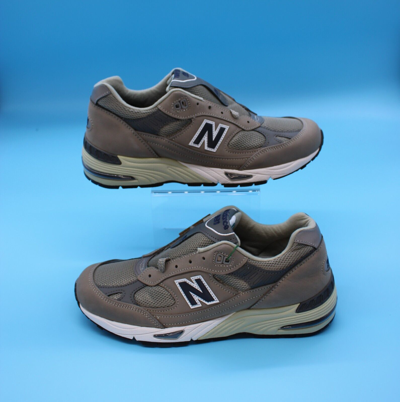 Pre-owned New Balance Size 8.5- 991 Grey 20th Anniversary Xld Made In England M991ani 2021 In Gray