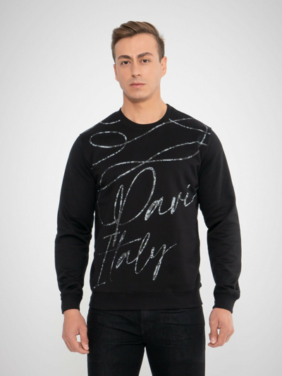 Pre-owned Pavi Italy Black Men´s Sweater Pv-835