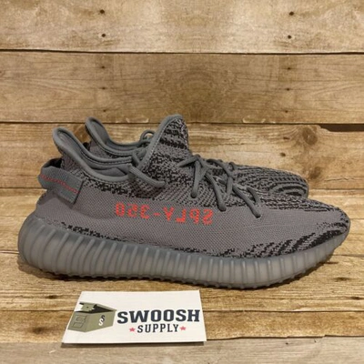 Pre-owned Adidas Originals Adidas Yeezy Boost 350 V2 Beluga 2.0 2017 Ah2203 Size 13 Authentic In Gray