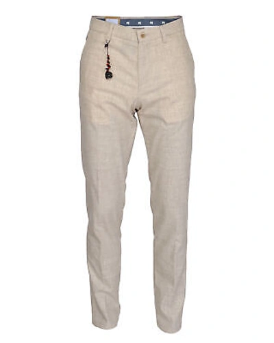Pre-owned Marco Pescarolo Dox Pants Dress Cashmere Beige Trousers Luxury Italy 54