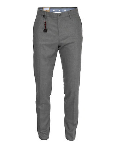 Pre-owned Marco Pescarolo Dox Pants Dress Cashmere Grey Trousers Luxury Italy 52 In Gray