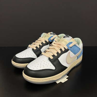 Pre-owned Nike Ds  Dunk Low Id 365 Unlocked By You Travis Ts Color Us 8 Jordan Aj1 Sb In White/blue