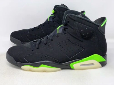Pre-owned Jordan Air  6 'electric Green' Black Sneaker, Size 17 Bnib Ct8529-003