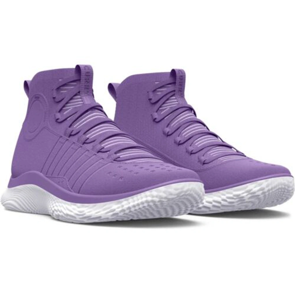 Pre-owned Under Armour Curry 4 Flotro Basketball Shoes Vivid Lilac