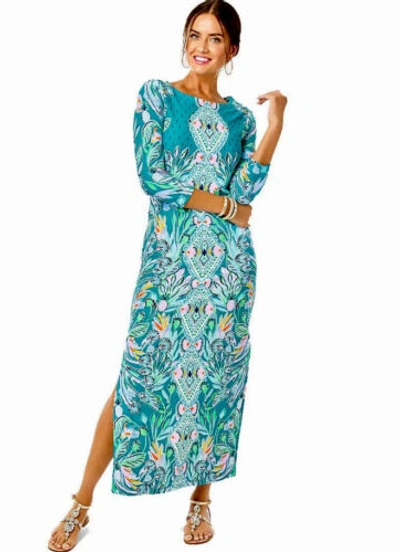 lilly pulitzer seralina maxi dress Seralina Border Print Maxi Dress (Women)