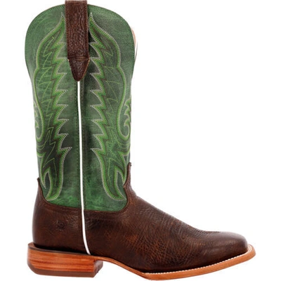 Pre-owned Durango Boots Durango® Arena Pro™ Hickory And Shamrock Green Western Boots Ddb0412 - All Sizes