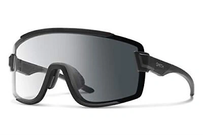 Pre-owned Smith Wildcat Sport Shield Sunglasses In Matte Black/photochromic Clear To Gray In Multicolor